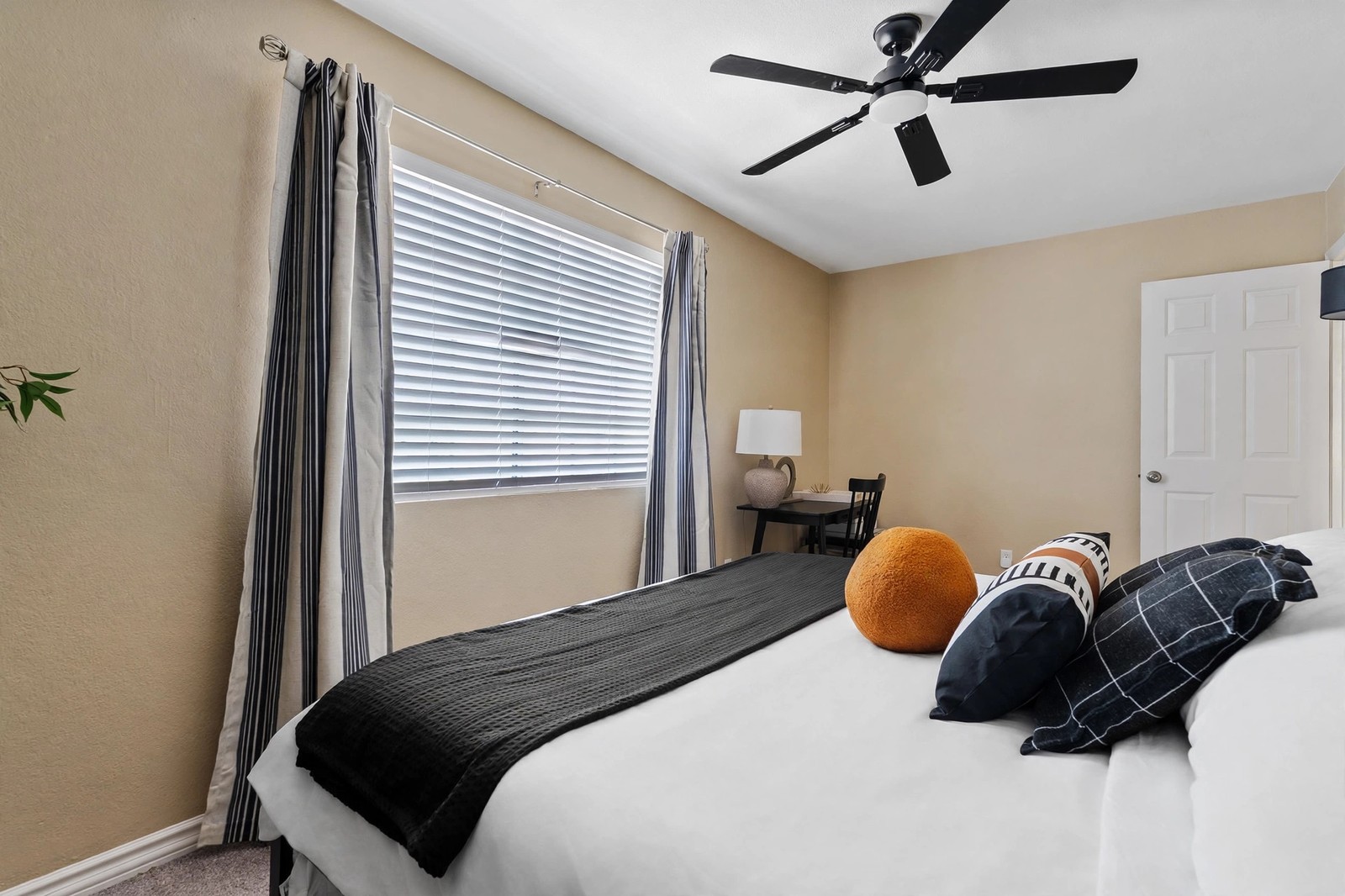 Bedroom five with king bed